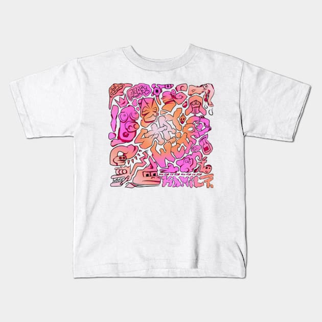 doodle Kids T-Shirt by JOGAS